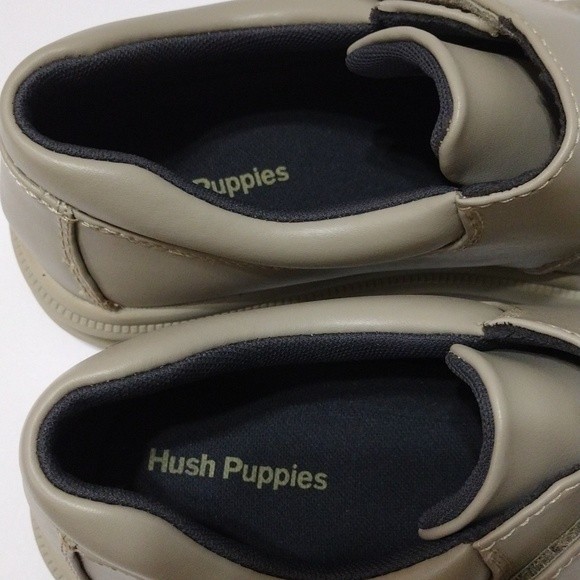 Hush Puppies Men’s Leather Slip-On Shoes US 7.5 Snap Strap Casual Dress Shoes main image 4